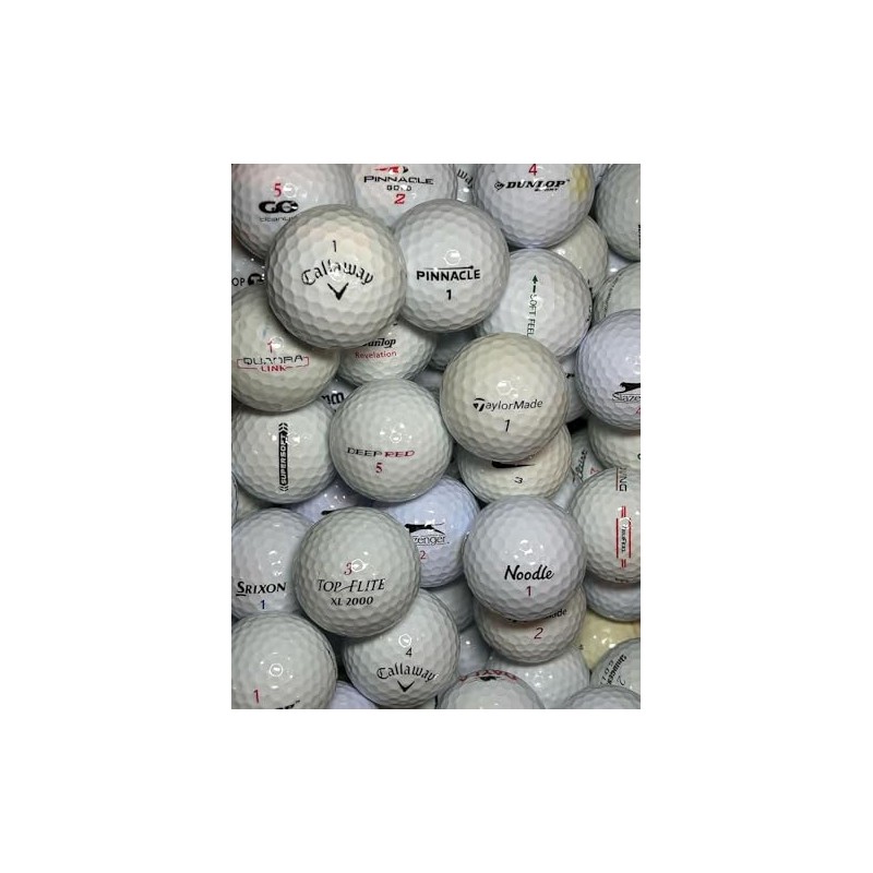 Iron Lake Balls Ltd Mixed White Golf Balls Callaway Srixon