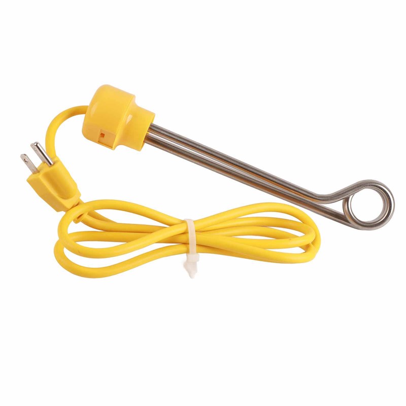 1000W Portable Stainless Steel Immersion Water Heater for Heating Coffee
