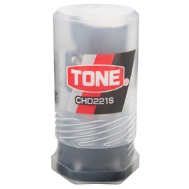 Tone CHD221S Electric Screwdriver Bit Set, Bit Drive & 0.25 inch (6.35 mm) (2.5 Nm), 23 Pieces, White