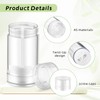 glasstore 10 Pcs Empty Deodorant Containers Bottom Fill Deodorant Bottles