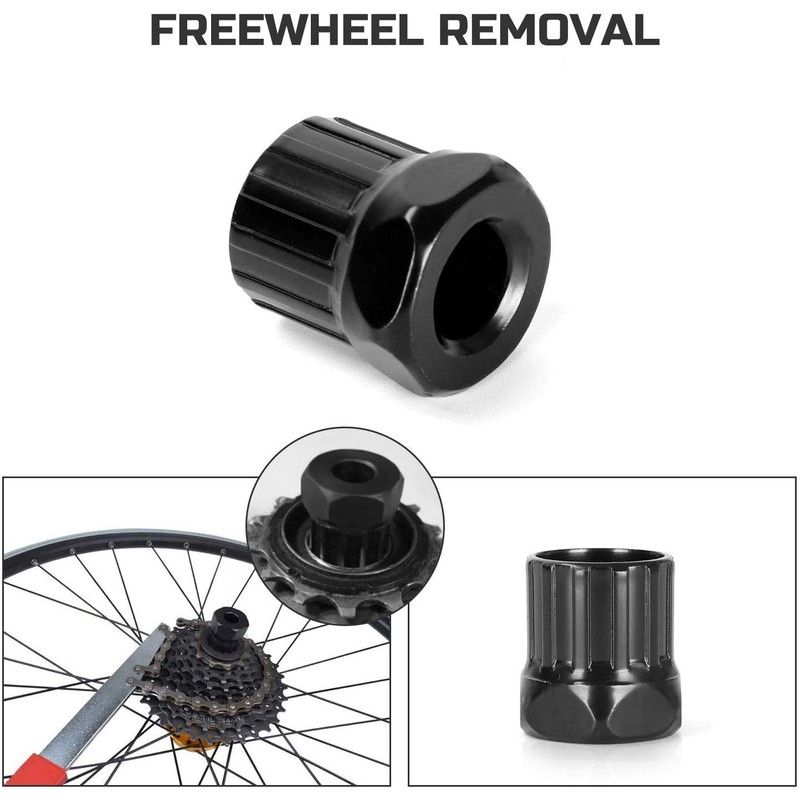 Freewheel Bike Chain Whip Bike Chain Tools Kit, Sprocket Remover/Chain