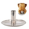 Beer Can Roasting Chicken Holder Vertical Stainless Steel Chicken Roaster