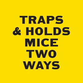 PIC Mouse Glue Boards, Baited Glue Trap with Sticky Adhesive, Sticky Mouse Traps for Indoors, Trampas para Ratones Pest Control Trap, Easy to Set, Non-Toxic, Disposable, 12 Pack (48 Traps Total)