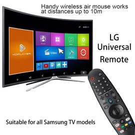 Joelrise AKB75855501 Magic Universal Remote Control for LG AN-MR20GA AN-MR19BA Smart TVs - Replacement Remote with Wheel Control(NO Voice&Pointer)