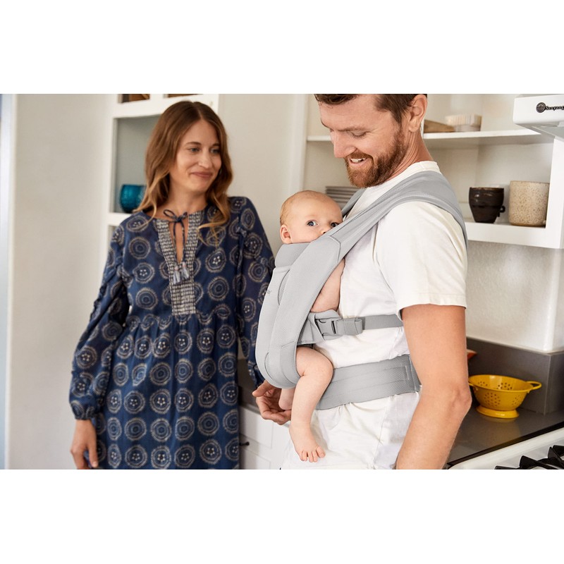 Ergobaby Embrace Soft Air Mesh Ergonomic Baby Carrier for Newborns