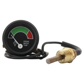 Complete TractorTemp Gauge 1407-0576 Compatible With/Replacement For John Deere 1020, 1030, 1035, 1120, 1130, 1630, 1635, 1830, 2020, 2030, 2035, 2120, 2130, 2135, 2240, 2840, 3030, 3120, 3130, 3135