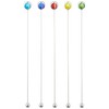 Nagao Planet Muddler, Red, Yellow, Green, Blue, Navy, Set of