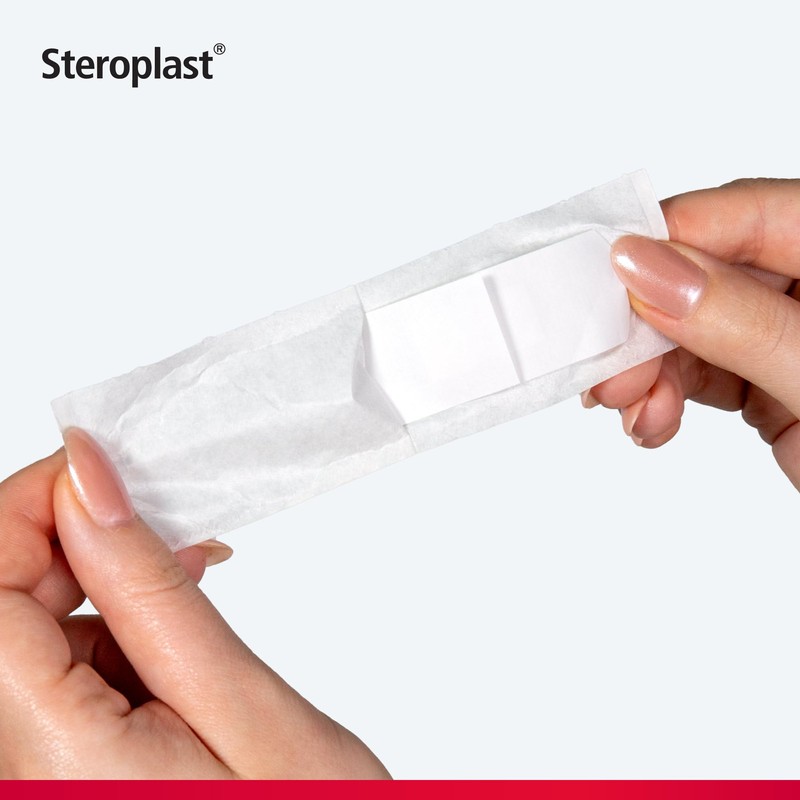 Steroplast Sensitive Plasters | 16 Plasters Per Box | Two