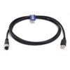 Eonvic Industrial M12 5ピンAコードメスからUSB 2.0オスデータ接続ケーブル ハイフレックスシールド成形IP67防水ケーブル 1M