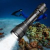 ORCATORCH D550 Diving Torch with Diving Hook, Diving Torch, IP68