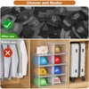 Super Hat Organizer Box, 6 Boxes for 40 Pack Hats,