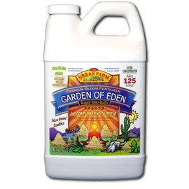 Urban Farm Fertilizers Garden of Eden Hydroponic Nutrient, 1/2 Gallon