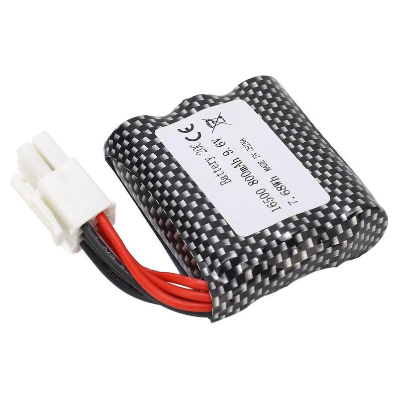 9.6V RC Car Battery 800mAh High Rate Portable Lithium Battery
