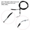 JOYYANGFANG 121" Throttle Cable Universal Fit for Go Kart Go