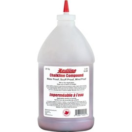 Blackline BL46R Red Water Proof Chalk Line Compound - 4 lb Refill Bottle