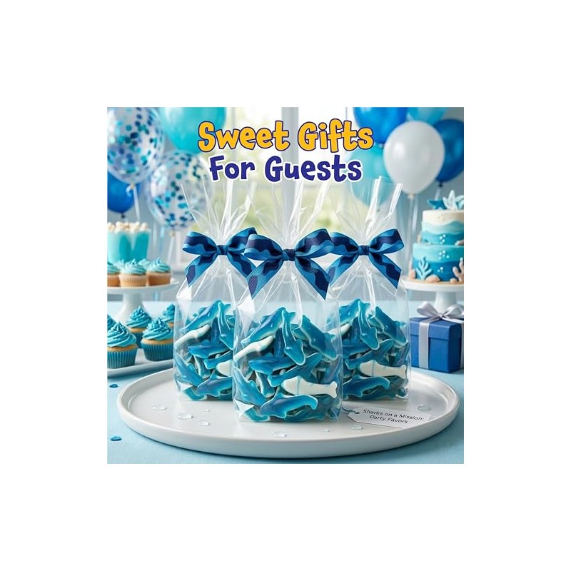 Gummy Sharks - 11 Ounce Pack - Blue Shark Gummies