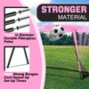 RUNBOW 9x5 ft Portable Kids Soccer Goal for Backyard Adult