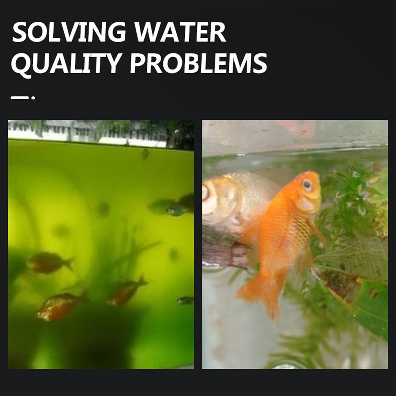 Aquarium Clean Light Timing Submersible UVC Water Clean Lamp for