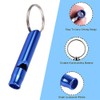5 * Safety Whistle, Emergency Whistle Survival Emergency Mini Whistle Aluminium