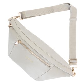 Modern+Chic Sling Bags for Women - Presley Oversized Sling Bag, Vegan Leather Crossbody Bag with Strap & Multiple Pockets (Dove Grey)