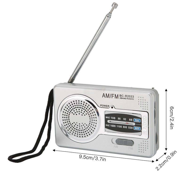 AM FM Transistor Radio DSP Chip Portable Pocket Mini Radio
