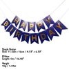 Kiyanest Royal Blue Birthday Banner - Elegant & Reusable Party