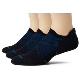 Smartwool Run Targeted Cushion Low Ankle Socks Multipack, Black, Large