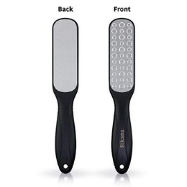 Rikans Colossal - Lima profesional para pies, eliminador de callos para el cuidado de los pies, herramienta de pedicura para quitar la piel dura, se puede utilizar en piel humeda o seca, lima de acero inoxidable de grado quirurgico (juego de limas para pies)