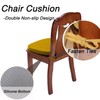 KGPLOME Chair Pads for Dining Chairs - Memory Foam Non
