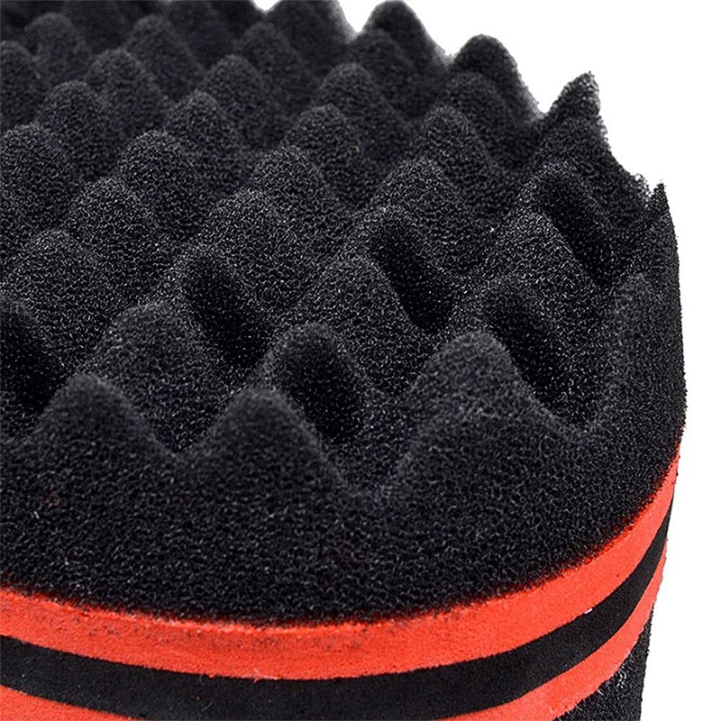 1PCS Small Holes Barber Hair Brush Sponge Dreads Locking Twist