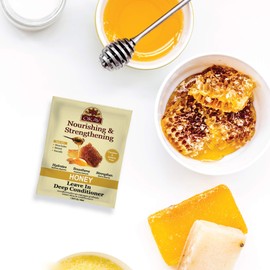 OKAY | Honey Leave In Deep Conditioner | For All Hair Types & Textures | Hydrate, Smooth & Strengthen | With Shea Butter, Almond & Avocado Oil | Free Of Parabens, Silicones, Sulfates | 1.5 Oz