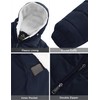wantdo Women's Warmer Puffer Jacket Hooded Bubble Coats Casual Wear