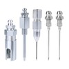 5pcs Grease Gun Needle Tip Kit, Grease Needle Dispenser Hardened