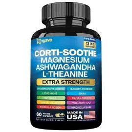 Cortisol and Myo-Inositol Supplement 13-in-1 Cortisol Balance with Ashwagandha,