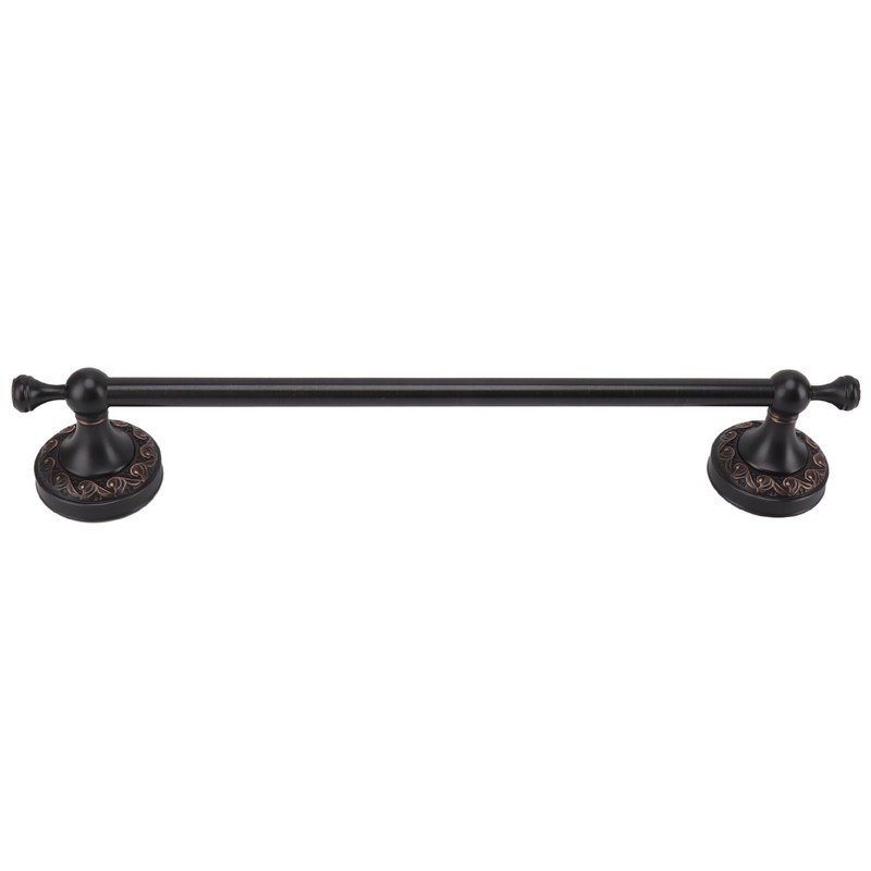 Towel Bar Copper Retro Space Saving 40CM Multifunctional Tilt Proof