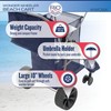 Rio Beach Wonder Wheeler Deluxe Utility, Lawn, and Beach Foldable