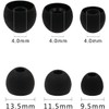 ALXCD Ear Tips Compatible with JBL Tune 130NC TWS in-Ear