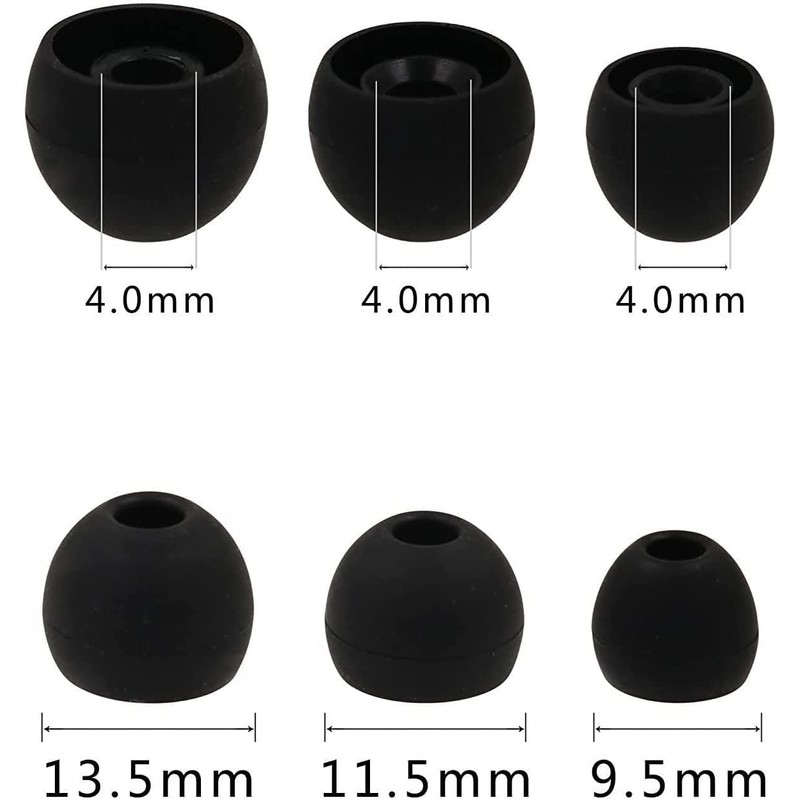 ALXCD Ear Tips Compatible with JBL Tune 130NC TWS in-Ear
