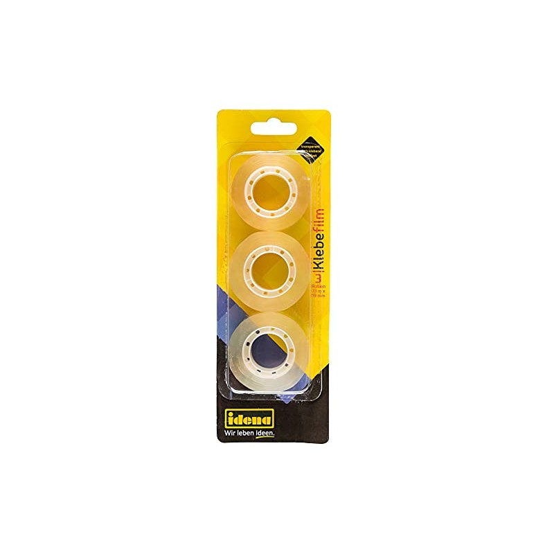 IDENA 631053 Tape, Set of 3 – 19 mm x