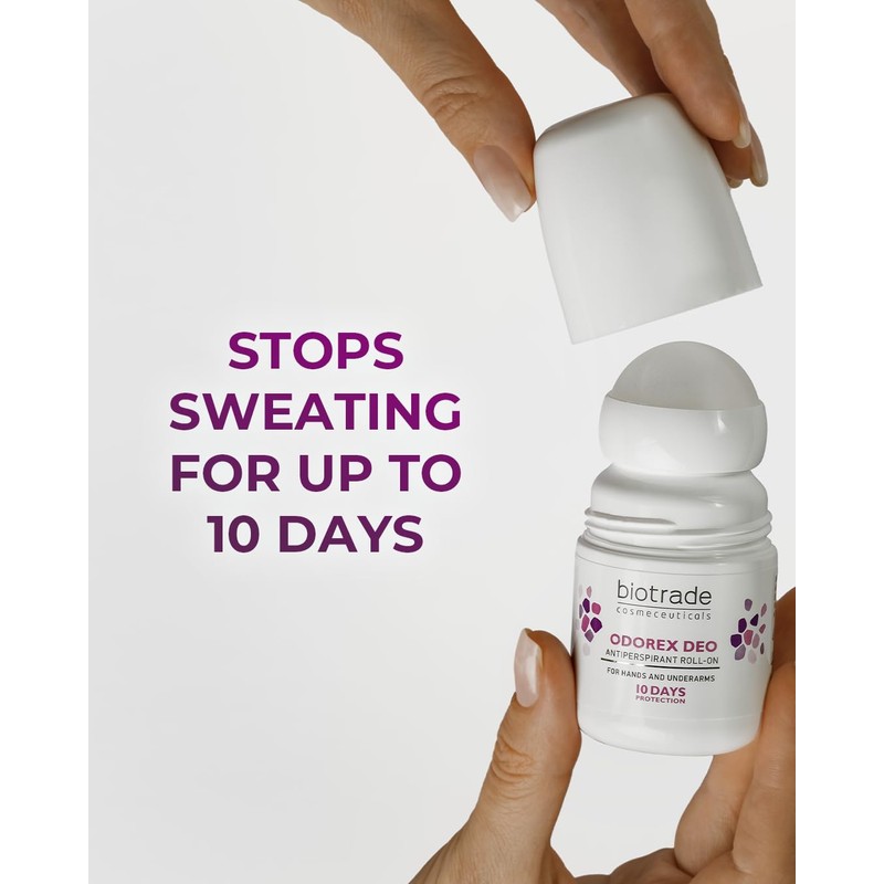 Biotrade™ Odorex Deo roll-on 40 ml, Antiperspirant for Hands and