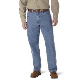Wrangler Riggs Workwear mens Ripstop Carpenter jeans, Vintage Indigo, 40W x 30L US