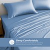 LINENWALAS Double Flat Sheet Only 100% Organic Bamboo Silk Flat