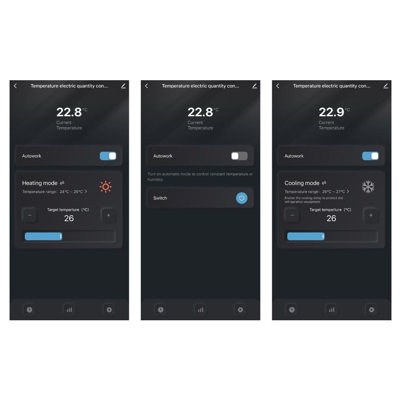 Sone Smart One Relais mit Temperaturmessung WiFi 16A Temperaturregelung