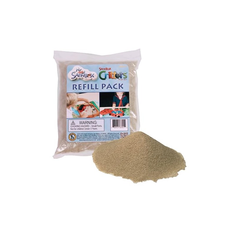 Sandbox Sand Refill Pack - 1.5 lb Natural Play Sand