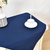Wolkemer 2 Pack Small Square Tablecloth 24 x 24 Inch