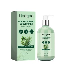 Hair Thickening Conditioner 100G Biotin Infused Rosemary Tea Tree Mint Deep Moisturizing Repair Dry Frizzy Split Ends Hair Carevolume: 100 mL, color: Gray, Scent: Fruity
