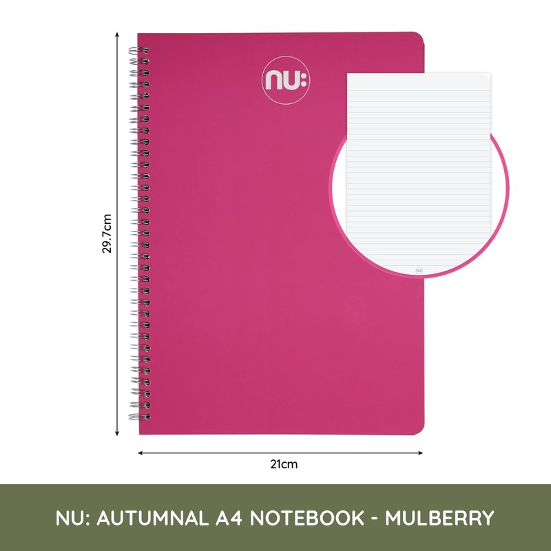 NU: Notebooks - Spectrum Autumnal Range - Mulburry Journal Notebook