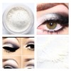 Pearl White Eyeshadow Shimmer Makeup loose Natural Mineral Mica Pearl