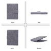 PORRASSO Passport Holder Travel Wallet RFID Blocking Card Case PU