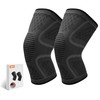 HENKi Pack of 2 Premium Knee Support, Compression Bandage for